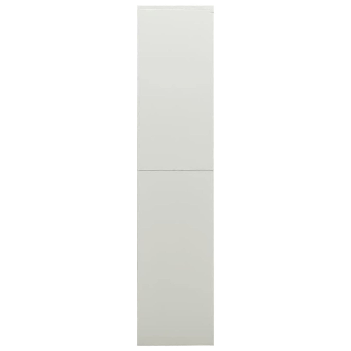 Homgoday Armario con estantes gris claro, 90 x 40 x 180 cm, de acero, armario ropero, estantes para armario, armario interior, muebles de jardín, escobero para baño, decoración de muebles