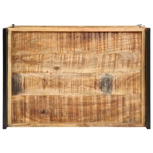 EMYRLXQW Carros de cocina y comedor, 80 x 55 x 70 cm, madera maciza de mango