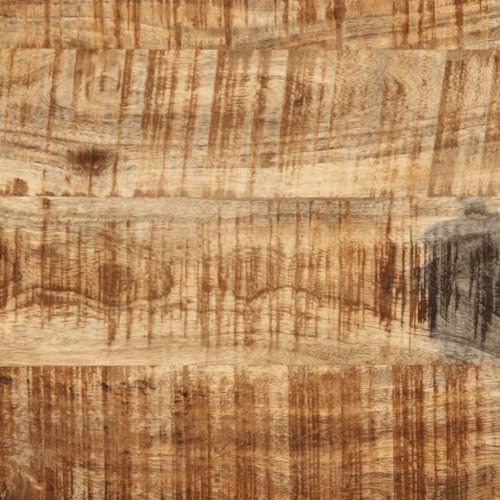 EMYRLXQW Carros de cocina y comedor, 80 x 55 x 70 cm, madera maciza de mango