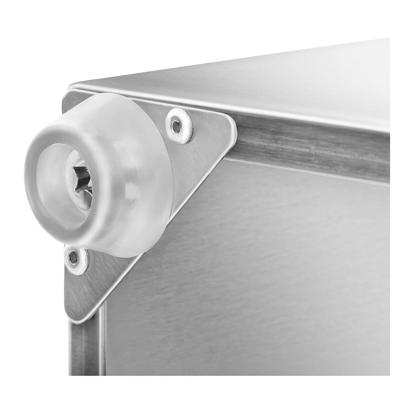 Royal Catering Soporte para Cubetas GN RCPN 6 (Acero inoxidable, incl. 6 GN 1/6 Envases con Tapaderas, Apto para lavavajillas)