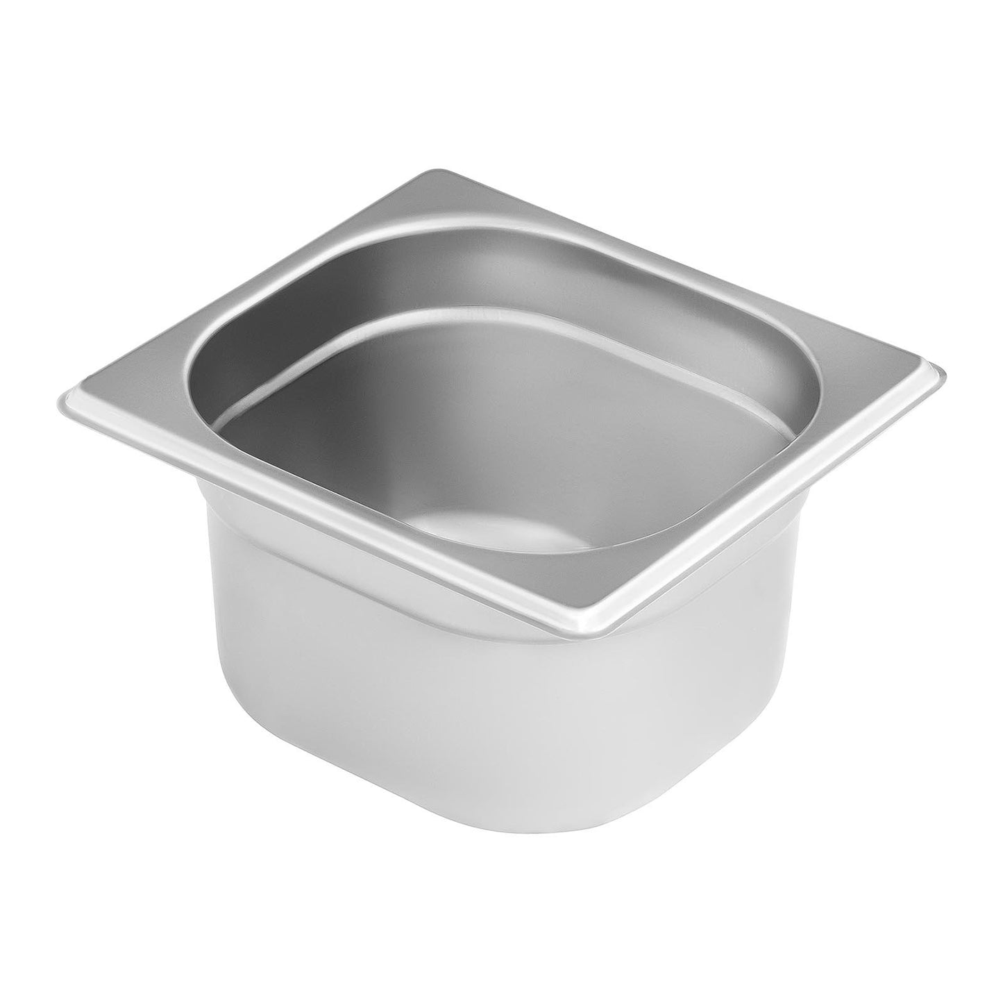 Royal Catering Soporte para Cubetas GN RCPN 6 (Acero inoxidable, incl. 6 GN 1/6 Envases con Tapaderas, Apto para lavavajillas)